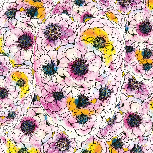 Zaira Dzhaubaeva: Blooming Heart by Zaira Dzhaubaeva