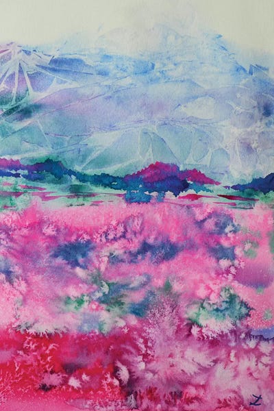 Alpine Colors by Zaira Dzhaubaeva canvas print