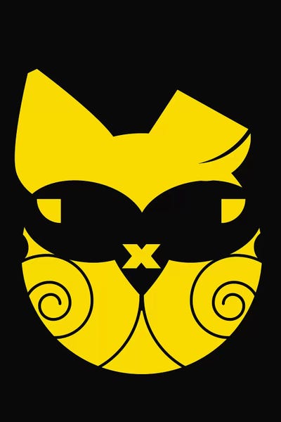 Cool Dog by Zaira Dzhaubaeva canvas print