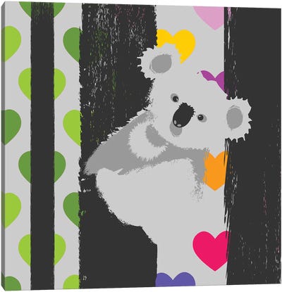 Save Koala Canvas Art Print - Koala Art