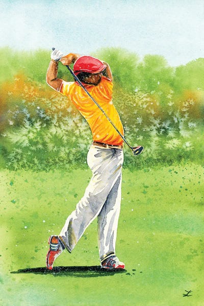 Zaira Dzhaubaeva: Golfer by Zaira Dzhaubaeva