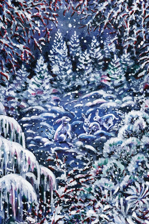 Silent Night by Zaira Dzhaubaeva wall art
