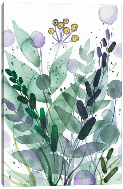 Greenery Canvas Art Print - Zaira Dzhaubaeva