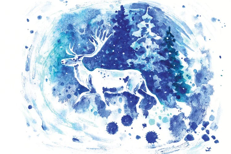 White Reindeer Christmas Tale