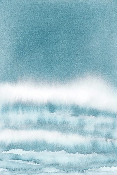 Morning Waves by Zaira Dzhaubaeva canvas print