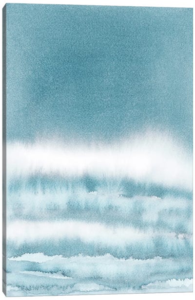 Morning Waves Canvas Art Print - Subtle Landscapes