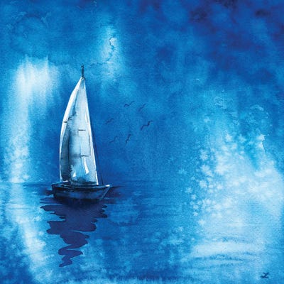 Serenity by Zaira Dzhaubaeva canvas print