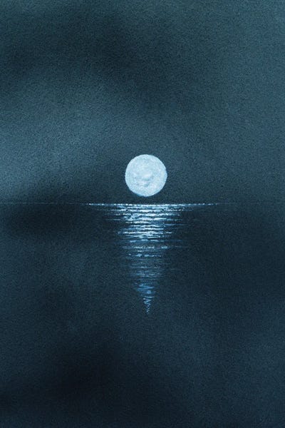 Zen Bedroom: Quiet Seascape by Zaira Dzhaubaeva