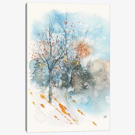 Early Winter Canvas Print #ZDZ295} by Zaira Dzhaubaeva Canvas Art Print