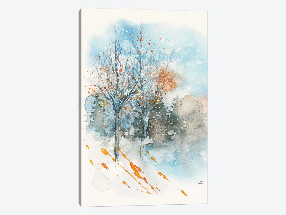 Early Winter by Zaira Dzhaubaeva 1-piece Canvas Art Print