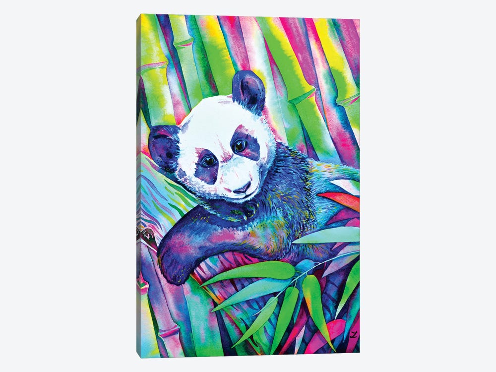Panda Bliss by Zaira Dzhaubaeva 1-piece Art Print