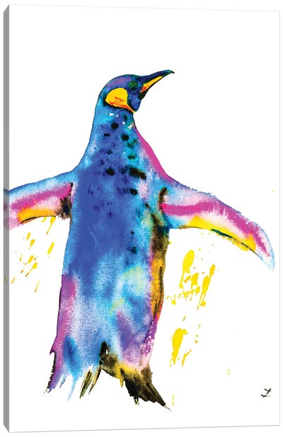 Penguin Canvas Art Print - Penguin Art