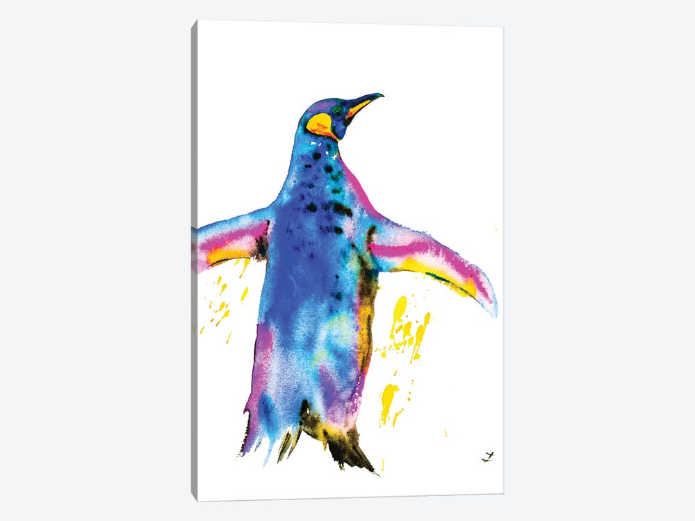 Penguin by Zaira Dzhaubaeva 1-piece Canvas Print