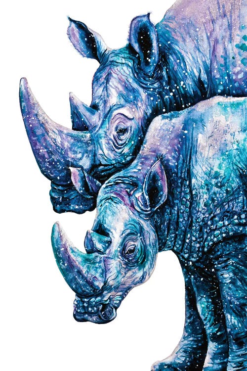 Rhinoceros Couple