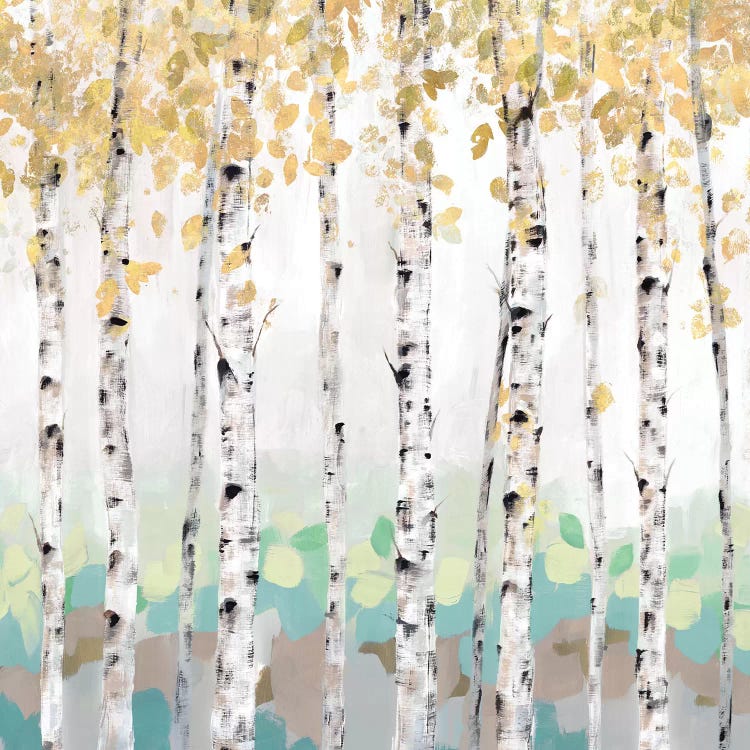 Golden Treescape by Isabelle Z wall art