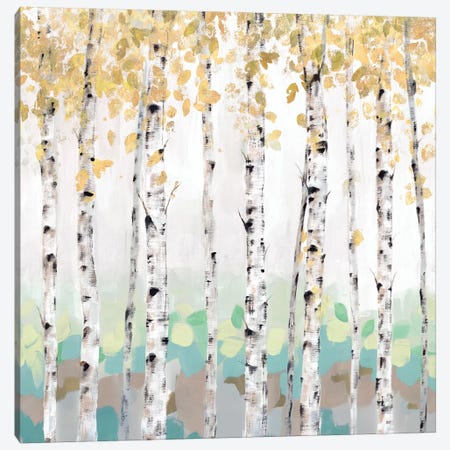 Golden Treescape Canvas Print #ZEE109} by Isabelle Z Canvas Print