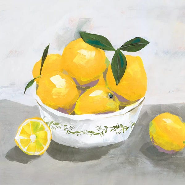 Mediterranean Décor: Lemons by Isabelle Z