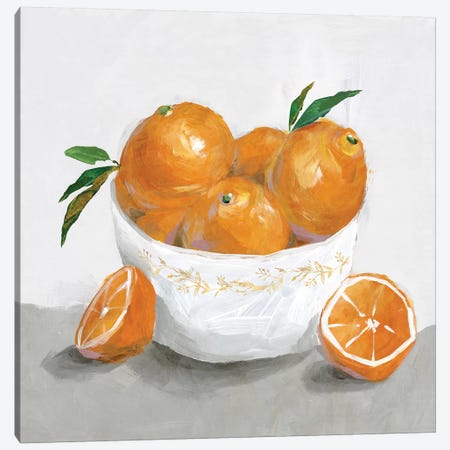 Oranges Canvas Print #ZEE128} by Isabelle Z Art Print