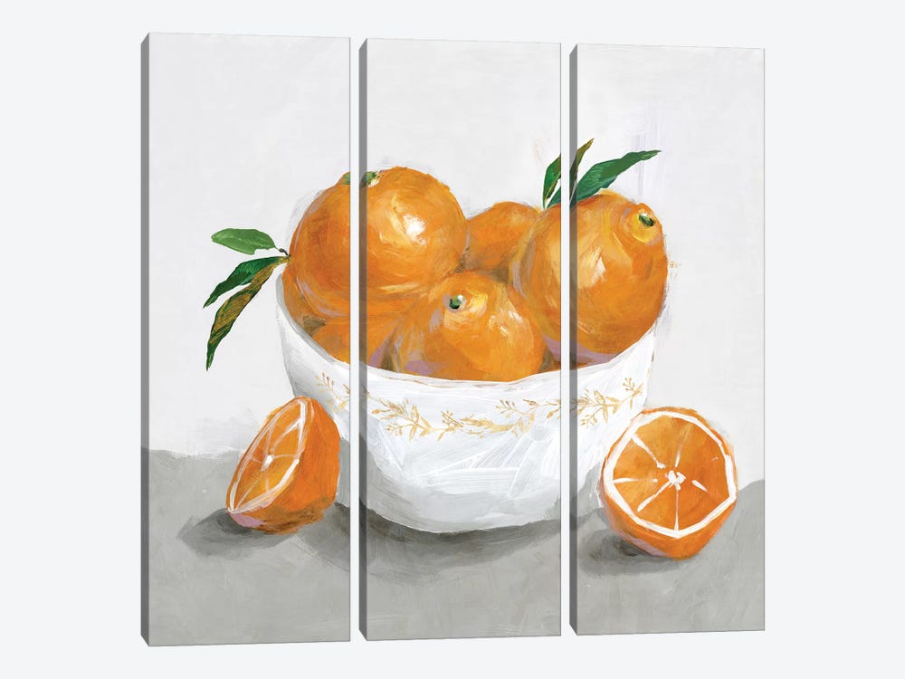 Oranges by Isabelle Z 3-piece Art Print