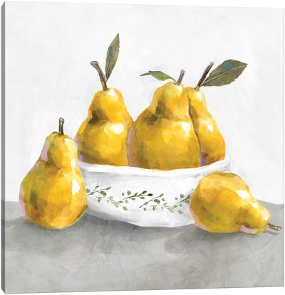 Pears Canvas Art Print - Isabelle Z
