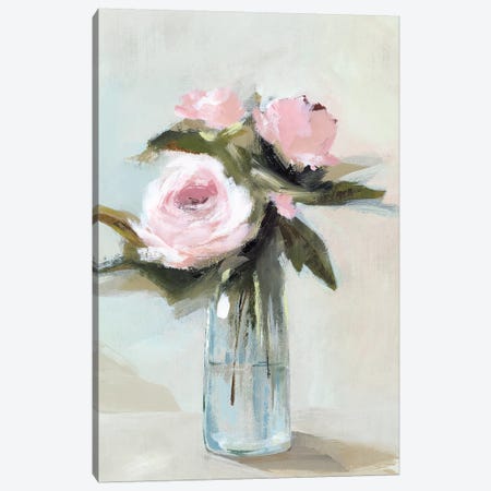 Peonies in a Vase I  Canvas Print #ZEE184} by Isabelle Z Canvas Artwork