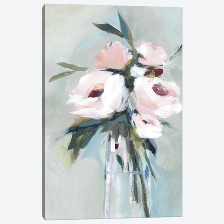 Peonies in a Vase II  Canvas Print #ZEE185} by Isabelle Z Canvas Art