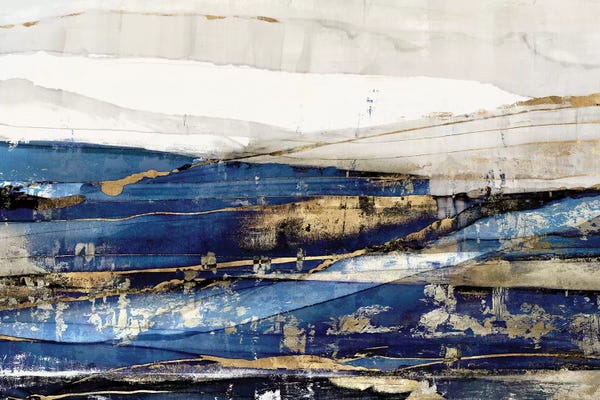 Large Modern Art - Canvas Prints: Delighted  by Isabelle Z