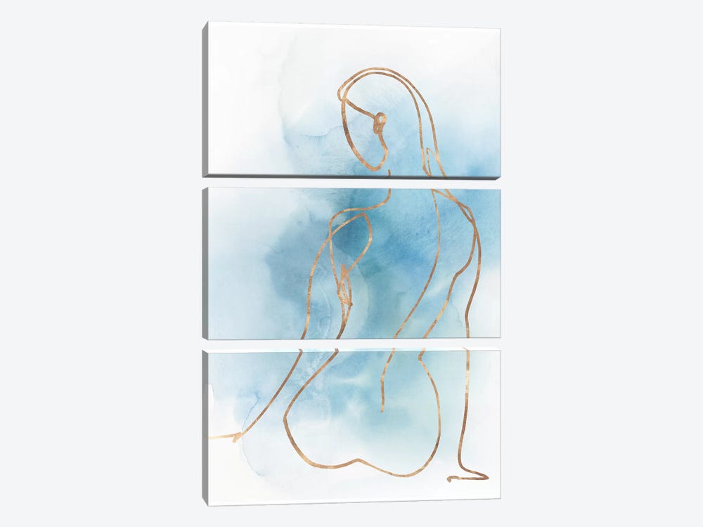 Figurative II  by Isabelle Z 3-piece Canvas Print