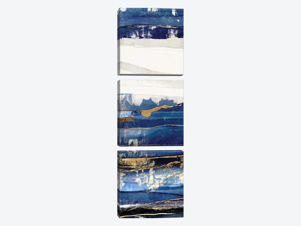 Ultramarine I  3-piece Canvas Art