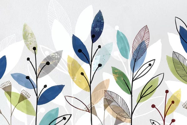 Scandinavian Décor: Morning Glory I by Isabelle Z