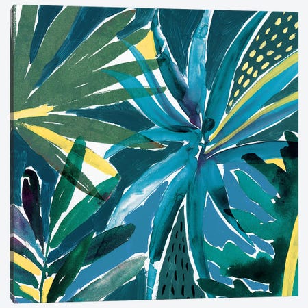 Tropical Blues  Canvas Print #ZEE270} by Isabelle Z Canvas Art Print