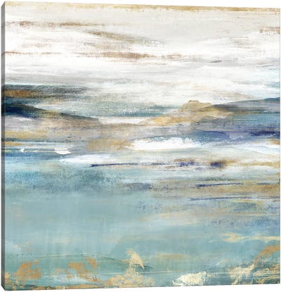 Upon a Clear II  Canvas Art Print - Ocean Art