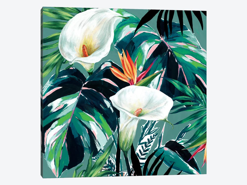 White Lily Paradise  by Isabelle Z 1-piece Canvas Art