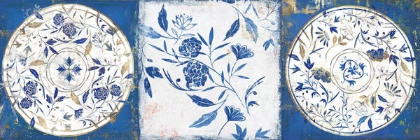 Mediterranean Décor: Indgio Ceramics II  by Isabelle Z