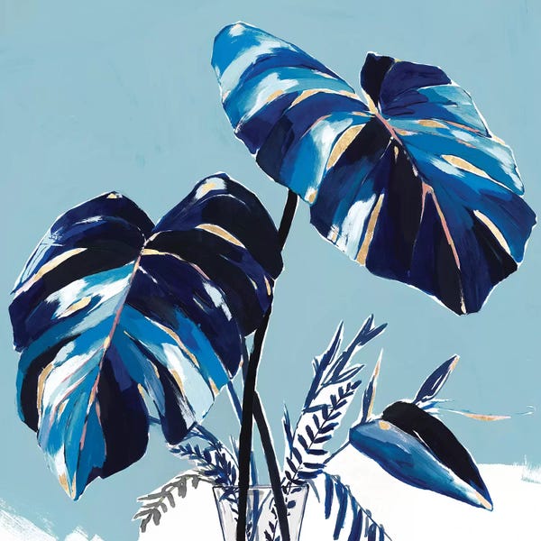 Tropical Leaves: Villa Palms II  by Isabelle Z