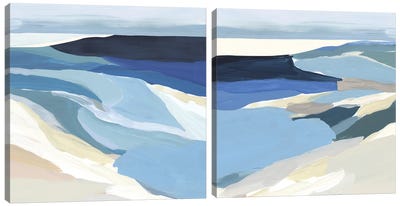 Graham Lake Diptych Canvas Art Print - Art Sets | Triptych & Diptych Wall Art