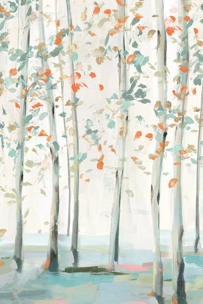 Emerald Forest II   by Isabelle Z framed wall art