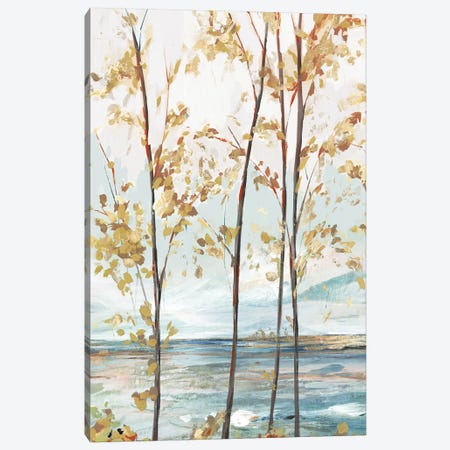 Sage Tree Forest I Canvas Print #ZEE347} by Isabelle Z Canvas Wall Art