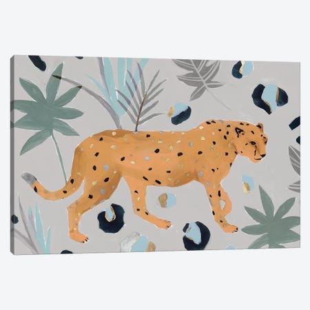 Walking Cheetah I  Canvas Print #ZEE361} by Isabelle Z Art Print