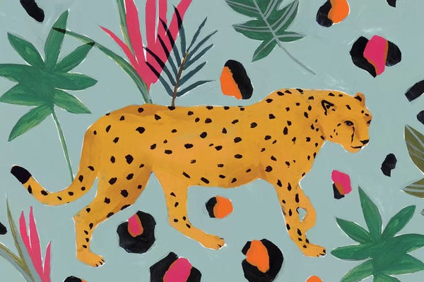 Wild Cats: Walking Cheetah II  by Isabelle Z