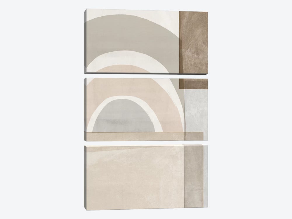 Beige Color Blocks by Isabelle Z 3-piece Canvas Wall Art