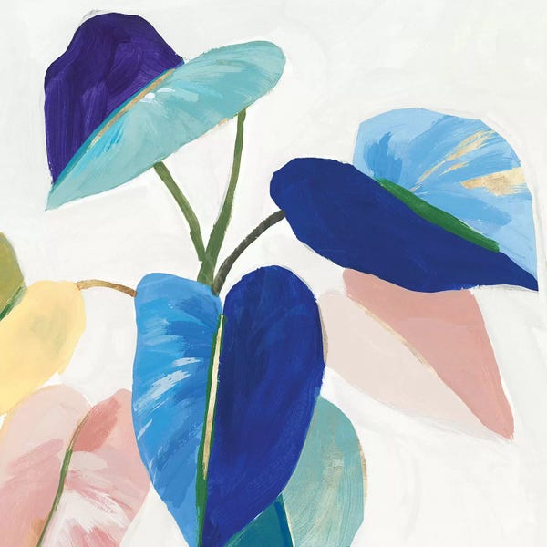 Tropical Leaves: Bright Mood II by Isabelle Z