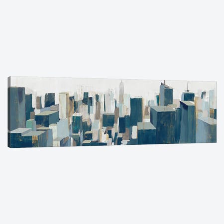 The City Canvas Print #ZEE435} by Isabelle Z Canvas Artwork