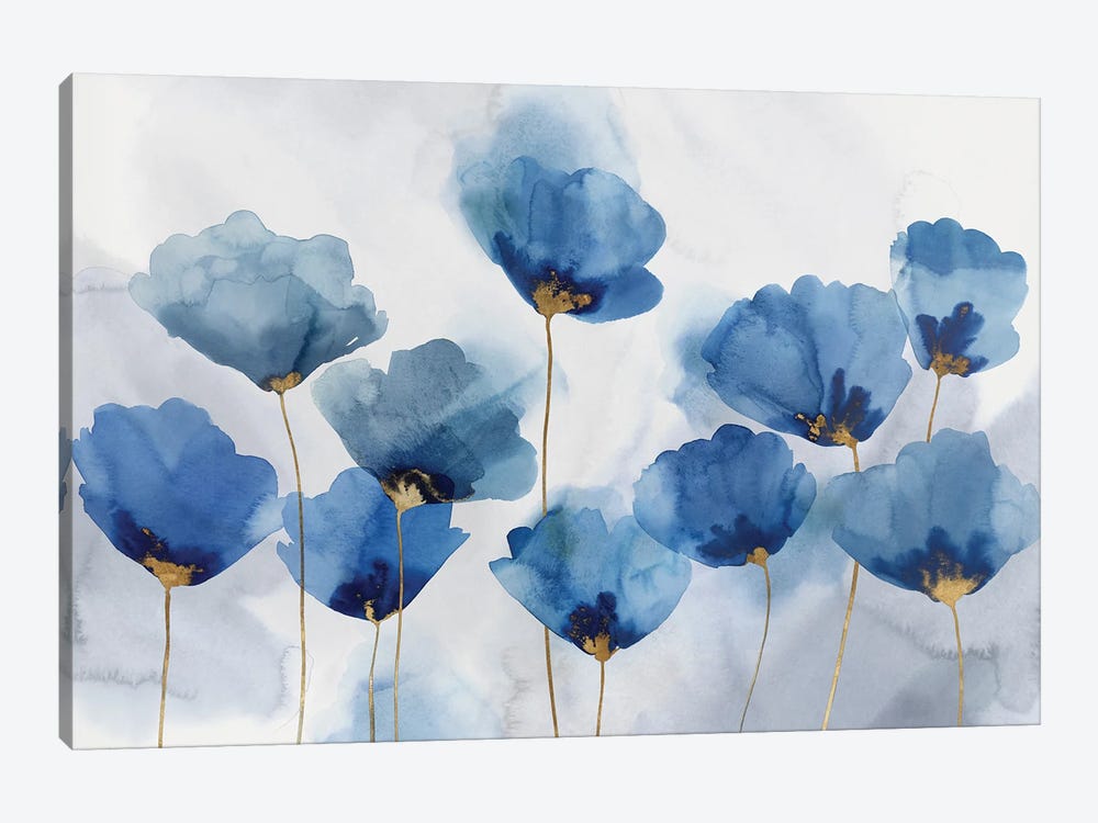 Azure Gathering by Isabelle Z 1-piece Canvas Art