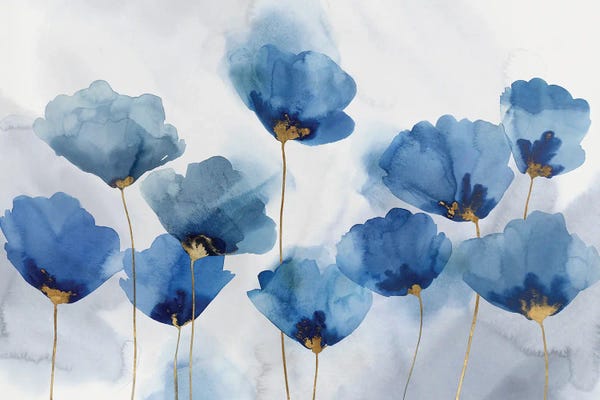 Poppies: Azure Gathering by Isabelle Z
