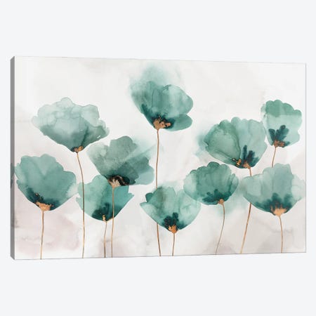 Emerald Gathering Canvas Print #ZEE453} by Isabelle Z Art Print