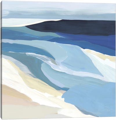 Graham Lake I Canvas Art Print - Coastal & Ocean Abstract Art