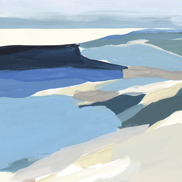 Coastal & Ocean Abstracts: Graham Lake II by Isabelle Z