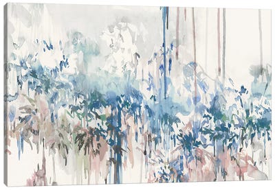 Blue Ivy Garden Canvas Art Print - Isabelle Z
