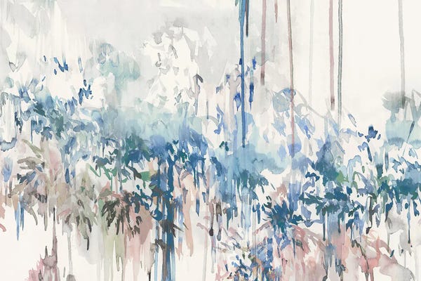 Abstract Floral & Botanical: Blue Ivy Garden by Isabelle Z